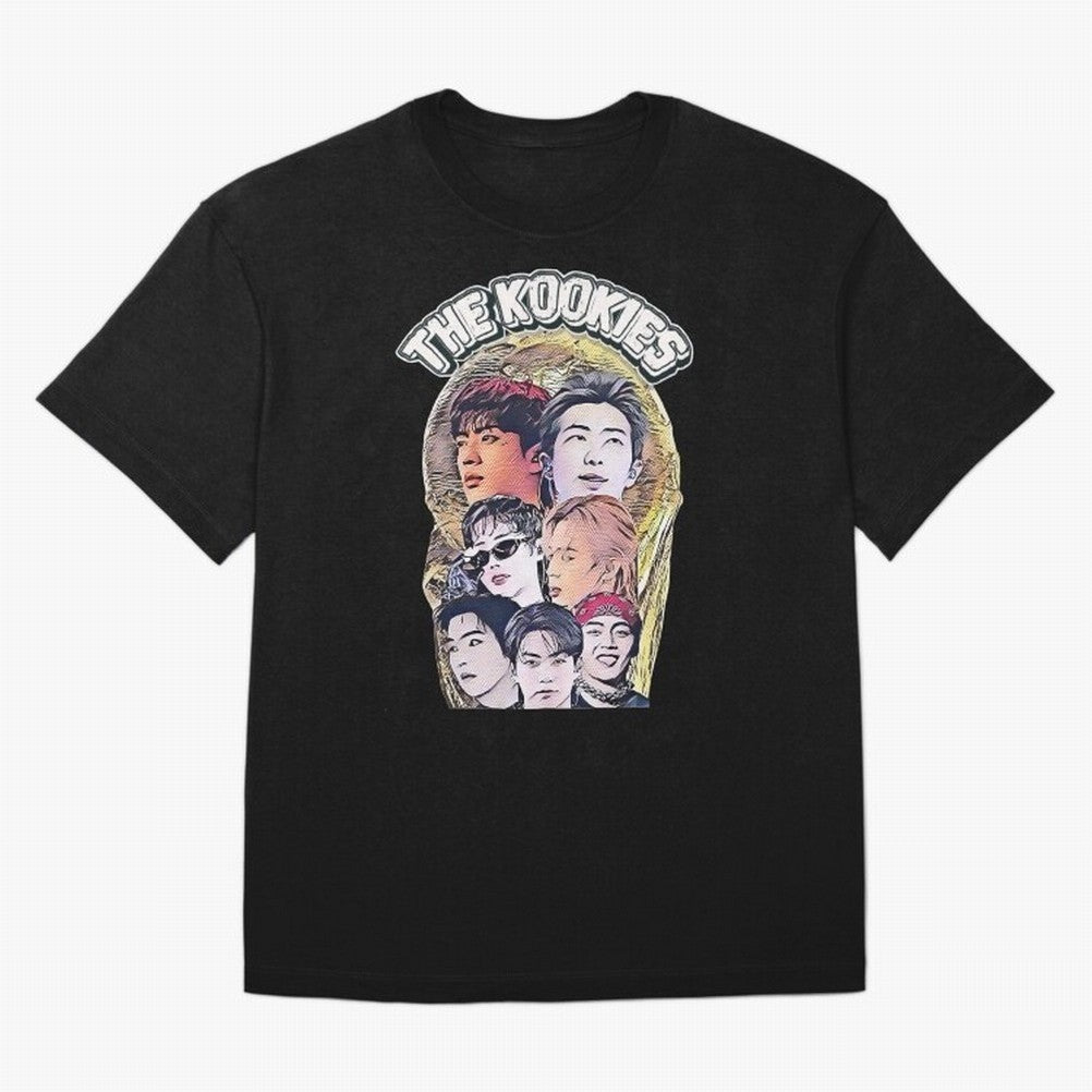 The Kookies - BTS Design Oversized T-Shirt Support Iconic Players in FIFA World Cup 2026 Spirit, Built around Argentina, France and Brazil, Neymar, Haaland and Cristiano Ronaldo, Football Passion, Legendary Performances, Festival Vibes and
