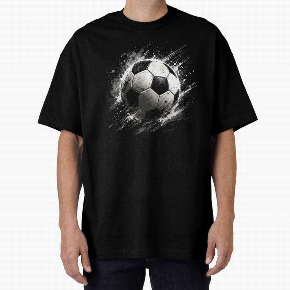 Football Oversized T-Shirt Bring Stadium Energy to the FIFA World Cup 2026 Group Stage Journey through Haaland and Mbappe Highlights, Netherlands Pride, Football Passion, Legendary Performances, Festival Vibes and Supporter Community; Created for