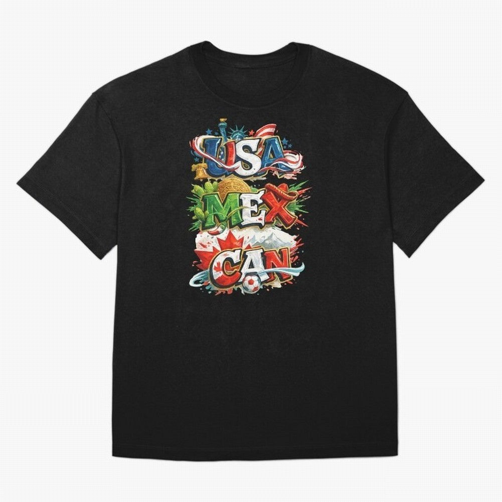 World Cup 2026 USA Canada Mexico Oversized T-Shirt Celebrate the Next Chapter of FIFA World Cup 2026 Group Stage Spirit, Connected to Netherlands, CR7 and Messi, Soccer Culture, Superstar Moments, National Team Dreams and Competitive Fire; Great