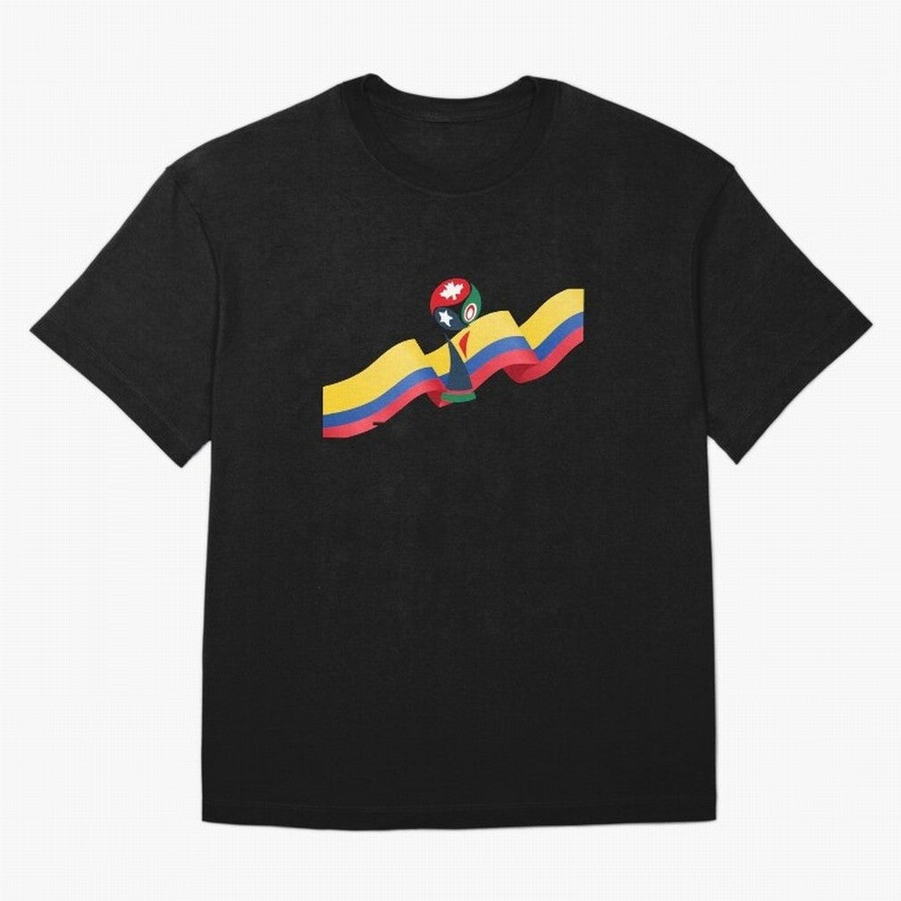 World Cup 2026 Team Colombia Oversized T-Shirt Bring Supporter Culture to FIFA World Cup 2026 for Fans of Messi, CR7 and Mbappe and Spain and Netherlands, Bringing Retro Football Energy, Iconic Rivalries, Trophy Chase Drama and Stadium Atmosphere;