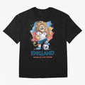 England - World Cup 2026 Oversized T-Shirt Join FIFA World Cup 2026 Group Stage Spirit, Driven by Brazil, Mbappe and Neymar, Tournament Hype, Historic Matchups, Family Viewing Parties and Global Sports Pride; Perfect for People Who Love Argentina,