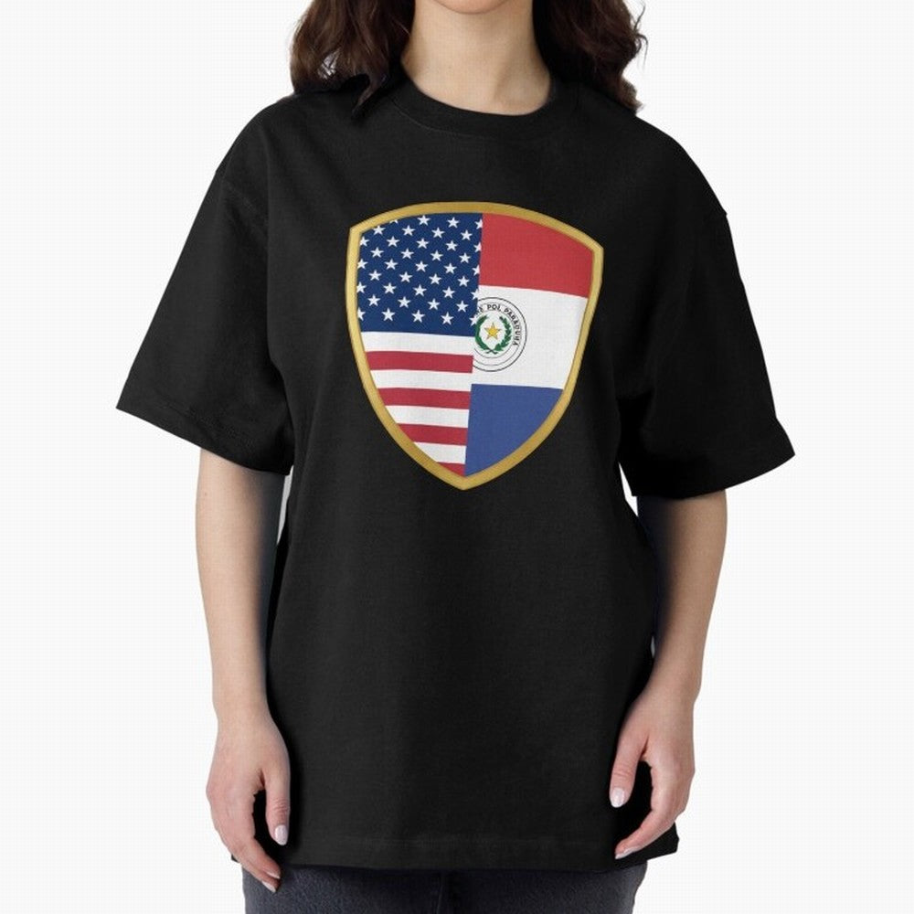 FIFA World Cup -USA v Paraguay Oversized T-Shirt Relive the Noise and Pride of FIFA World Cup 2026 USA Canada Mexico Capturing Messi, Neymar and Mbappe, Portugal, Spain and Germany Energy, Match Day Excitement, Supporter Culture, Golden Goals and