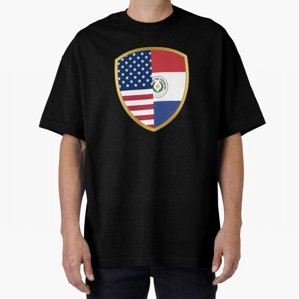 FIFA World Cup -USA v Paraguay Oversized T-Shirt Relive the Noise and Pride of FIFA World Cup 2026 USA Canada Mexico Capturing Messi, Neymar and Mbappe, Portugal, Spain and Germany Energy, Match Day Excitement, Supporter Culture, Golden Goals and