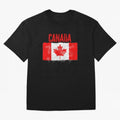 Canada Oversized T-Shirt Relive FIFA World Cup 2026 Group Stage Featuring Neymar, Haaland and Cristiano Ronaldo, France Energy, Championship Spirit, Famous Goals, Roaring Crowds and International Football Unity; Great for Supporters Who Love