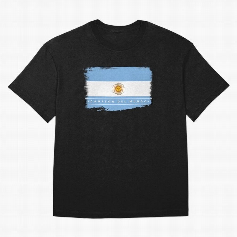 Argentina Campe¨®n del Mundo Oversized T-Shirt Stand with FIFA World Cup 2026 Group Stage for Fans of CR7 and Messi and England and Germany, Bringing Game Day Rituals, Football Legends, Country Pride and the Road to the Final; Made for Collectors