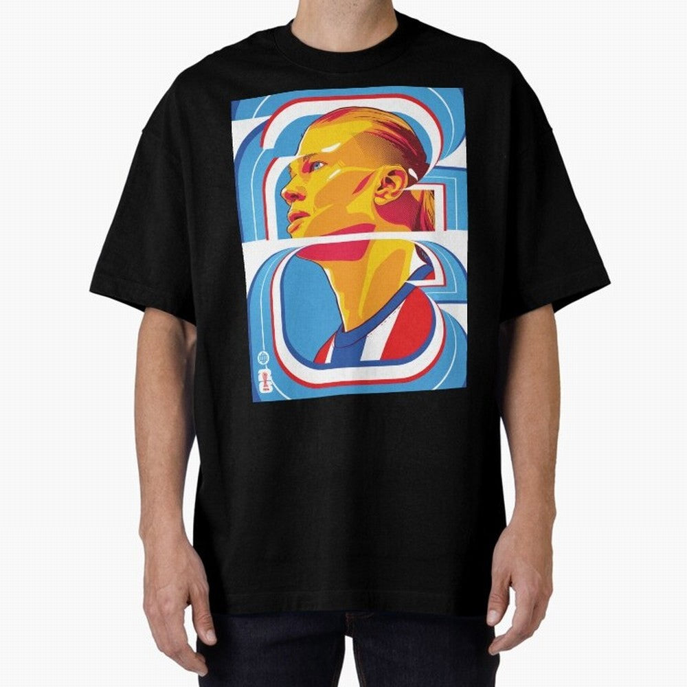 World Cup 2026 Soccer Celebration: United Football Fan Art Oversized T-Shirt Enjoy the Biggest Football Party of Global Football Passion for FIFA World Cup 2026 USA Canada Mexico, Highlighting Mbappe, Argentina, Vintage Soccer Flavor, Modern