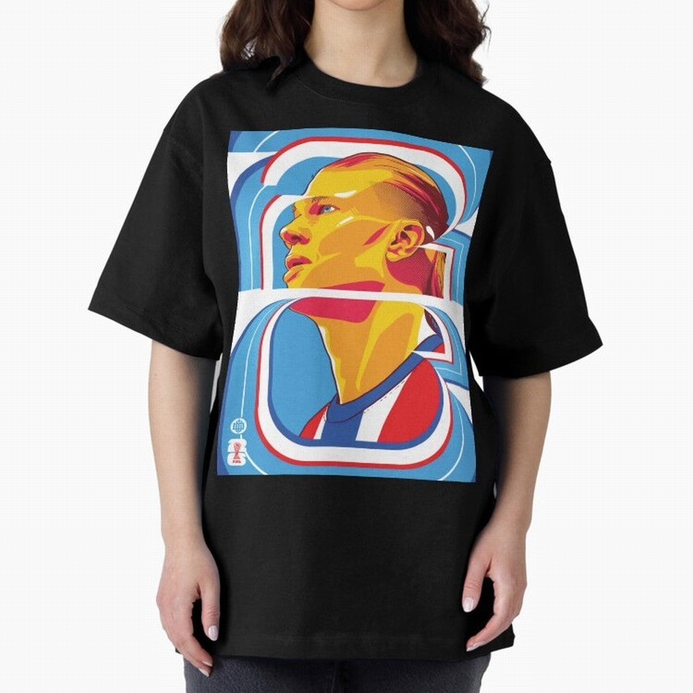 World Cup 2026 Soccer Celebration: United Football Fan Art Oversized T-Shirt Enjoy the Biggest Football Party of Global Football Passion for FIFA World Cup 2026 USA Canada Mexico, Highlighting Mbappe, Argentina, Vintage Soccer Flavor, Modern