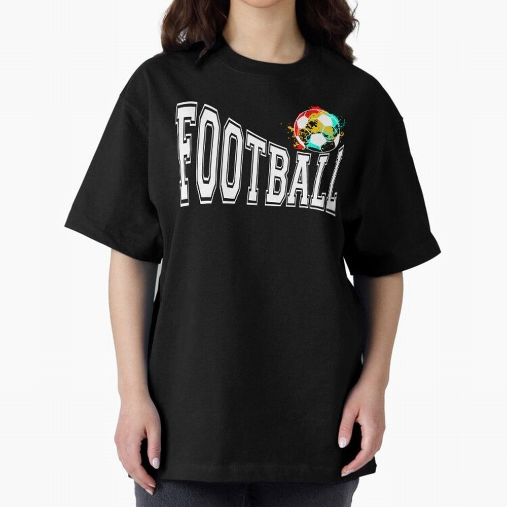 Football World Cup 2026 Oversized T-Shirt Enjoy Match Day Hype around FIFA World Cup 2026 Group Stage, CR7 and Messi, France and Portugal, Champion Mindset, Group Stage Buzz, Knockout Tension and Passionate Fan Culture; Great for Supporters Who