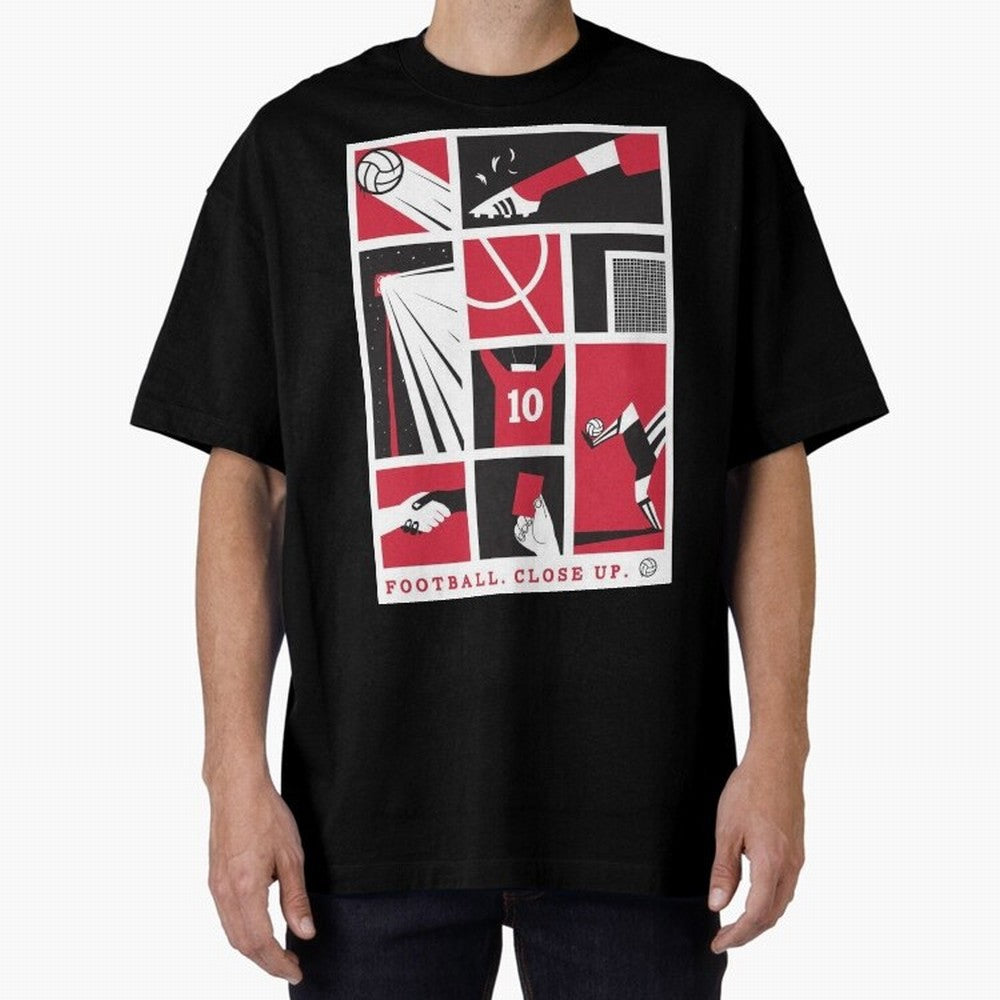 World Cup 2026 Soccer Celebration: United Football Fan Art Oversized T-Shirt Build Match Day Hype around FIFA World Cup 2026 USA Canada Mexico, Cristiano Ronaldo, Haaland and CR7, Argentina, Retro Football Energy, Iconic Rivalries, Trophy Chase