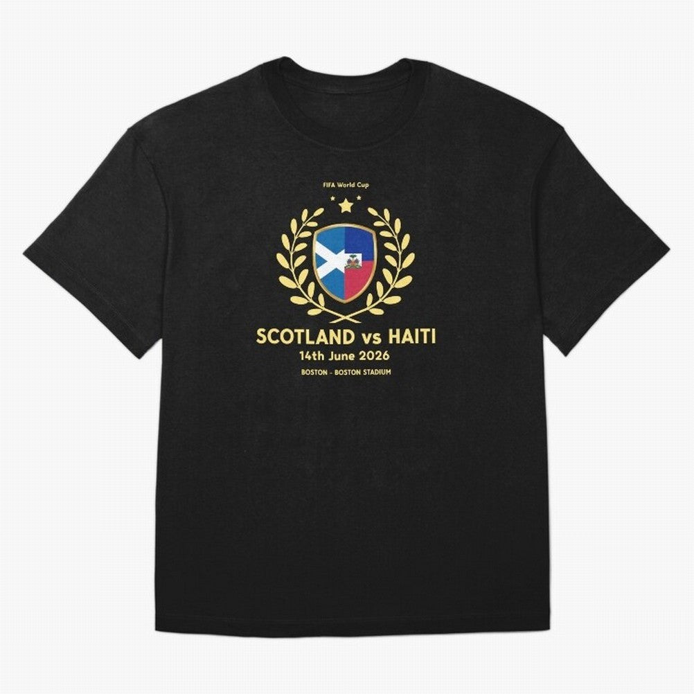 FIFA World Cup - Scotland v Haiti Oversized T-Shirt Enjoy Global Football Passion for FIFA World Cup 2026 USA Canada Mexico, Driven by Haaland, France and Portugal, Football Passion, Legendary Performances, Festival Vibes and Supporter Community;