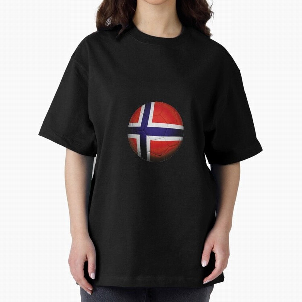 Norway Football Oversized T-Shirt Unlock the FIFA World Cup 2026 Group Stage Journey through Messi, CR7 and Mbappe Highlights, France and Portugal Pride, Game Day Rituals, Football Legends, Country Pride and the Road to the Final; Made for Die Hard