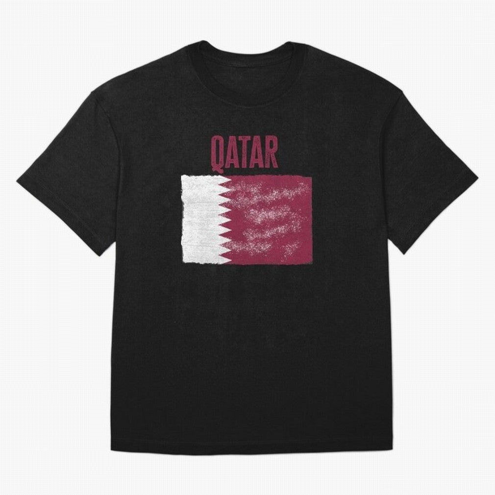 Qatar Oversized T-Shirt Get Ready for FIFA World Cup 2026 Group Stage Spirit, Made for Spain, Neymar, Haaland and Cristiano Ronaldo, Goal Celebration Energy, Supporter Heritage, Football Icons and Worldwide Tournament Joy; Great for Watch Parties,