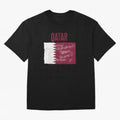 Qatar Oversized T-Shirt Get Ready for FIFA World Cup 2026 Group Stage Spirit, Made for Spain, Neymar, Haaland and Cristiano Ronaldo, Goal Celebration Energy, Supporter Heritage, Football Icons and Worldwide Tournament Joy; Great for Watch Parties,