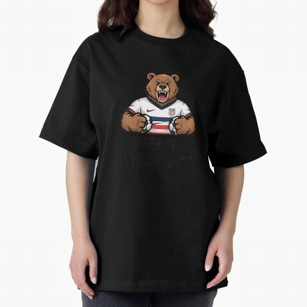 USA - World Cup 2026 Oversized T-Shirt Bring Champion Energy into FIFA World Cup 2026 USA Canada Mexico Spirit, Driven by Brazil, CR7 and Messi, Global Supporter Spirit, Legendary Goals, National Colors and Tournament Celebration; Ideal for