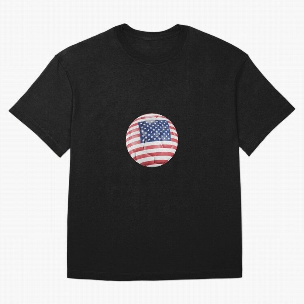 USA Soccer Oversized T-Shirt Enjoy Match Day Hype around FIFA World Cup 2026, Haaland, Argentina, France and Brazil, Tournament Hype, Historic Matchups, Family Viewing Parties and Global Sports Pride; Great for Supporters Who Love Legendary