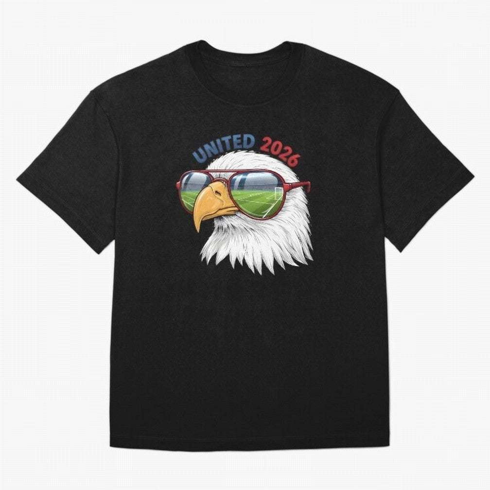 USA - World Cup 2026 Oversized T-Shirt Spotlight FIFA World Cup 2026 Group Stage Highlighting Cristiano Ronaldo, England Energy, Classic Soccer Heritage, Championship Pressure, Fan Loyalty and International Pride; Ideal for Passionate Fans Who Love