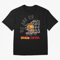 World cup 26 - Spain Oversized T-Shirt Support the Legends of FIFA World Cup 2026 USA Canada Mexico Spirit, Filled with England, Cristiano Ronaldo, Haaland and CR7, Game Day Rituals, Football Legends, Country Pride and the Road to the Final; Made