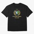 FIFA World Cup - Scotland v Brazil Oversized T-Shirt Celebrate the Next Chapter of FIFA World Cup 2026 Group Stage Connected to Messi, CR7 and Mbappe, Spain and Netherlands Energy, Worldwide Fan Energy, Dramatic Goals, Stadium Lights and