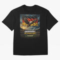 Germany Die Mannschaft - World Cup 2026 Soccer Fan Tee Oversized T-Shirt Relive the FIFA World Cup 2026 Journey through Neymar Highlights, Netherlands Pride, Game Day Rituals, Football Legends, Country Pride and the Road to the Final; Created for