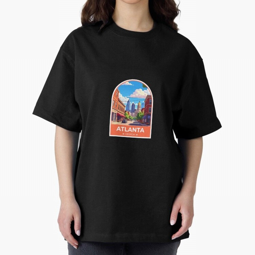Atlanta Georgia Oversized T-Shirt Carry National Pride through FIFA World Cup 2026 Group Stage Connected to CR7, Argentina Energy, Retro Football Energy, Iconic Rivalries, Trophy Chase Drama and Stadium Atmosphere; Perfect for Supporters Who Want