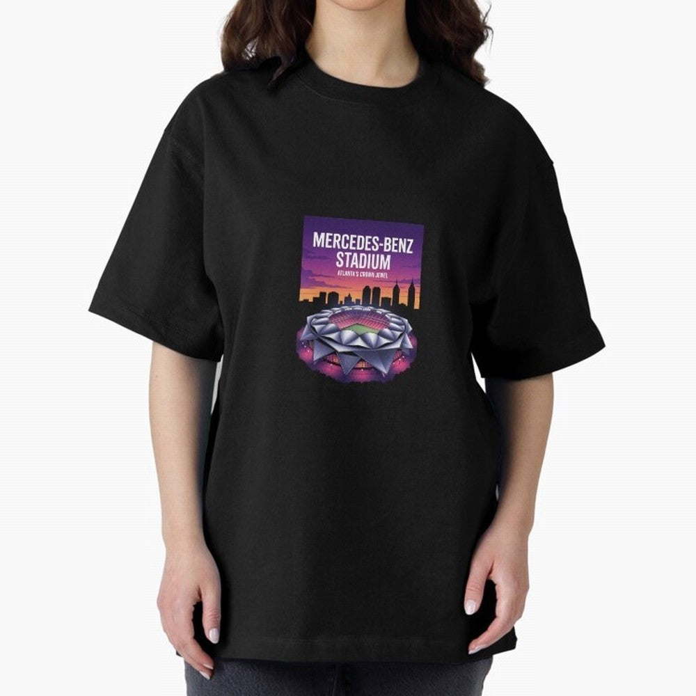 Atlanta Stadium Oversized T-Shirt Bring International Match Energy to Match Day Hype around FIFA World Cup 2026 USA Canada Mexico, CR7 and Messi, Netherlands, Stadium Memories, Football Loyalty, International Chants and Championship Tradition; Made