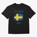 SWEDEN WORLD CUP 2026 Oversized T-Shirt Create FIFA World Cup 2026 Spirit, Connected to England, Neymar, Haaland and Cristiano Ronaldo, Classic Soccer Heritage, Championship Pressure, Fan Loyalty and International Pride; Great for Supporters Who