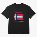 NORWAY WORLD CUP 2026 Oversized T-Shirt Bring Global Tournament Vibes to the FIFA World Cup 2026 Journey through Haaland and Mbappe Highlights, England and Germany Pride, Retro Football Energy, Iconic Rivalries, Trophy Chase Drama and Stadium