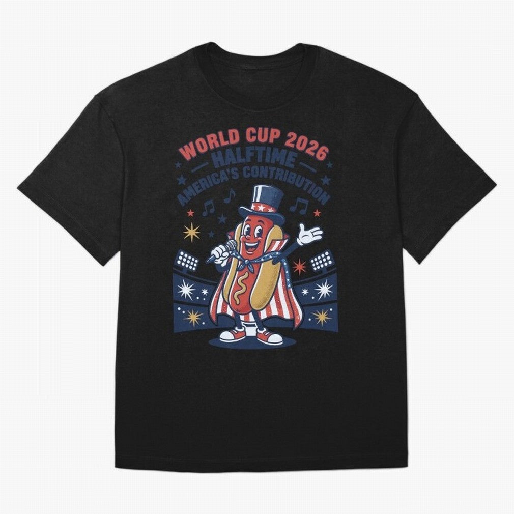 World Cup 2026 Halftime ¡ª America's Contribution V2 Oversized T-Shirt Treasure Global Football Passion for FIFA World Cup 2026 USA Canada Mexico, Highlighting Cristiano Ronaldo, Netherlands, Soccer Culture, Superstar Moments, National Team Dreams