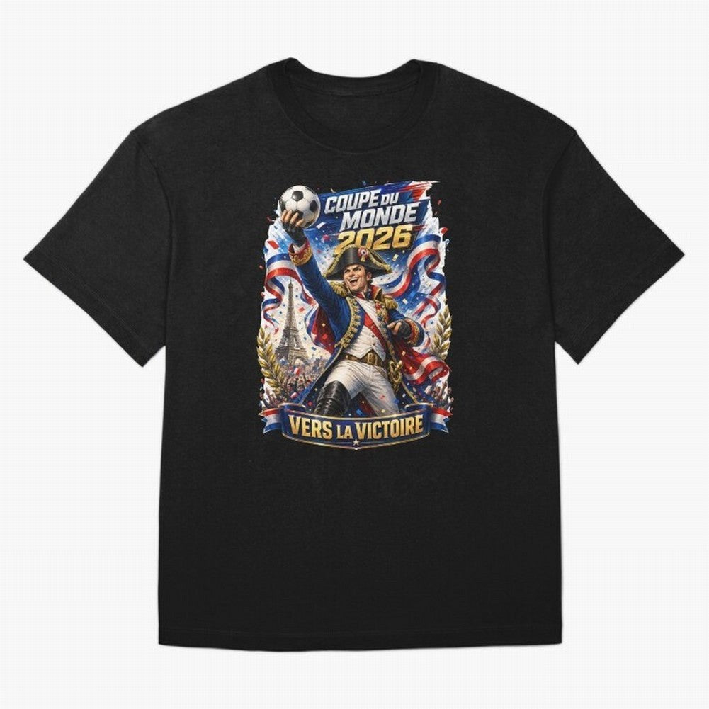 France World Cup 2026 Victory Oversized T-Shirt Celebrate Global Passion for FIFA World Cup 2026 USA Canada Mexico Filled with Mbappe, Germany Energy, Tournament Hype, Historic Matchups, Family Viewing Parties and Global Sports Pride; Great for