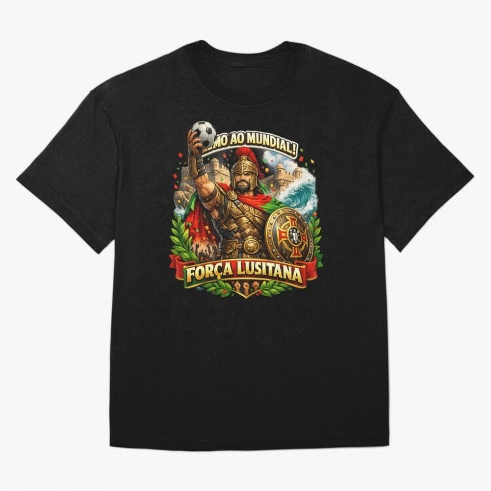 Portugal Rooster World Cup 2026 Fan Art Oversized T-Shirt Feel the Roar of FIFA World Cup 2026 USA Canada Mexico for Fans of Haaland and Mbappe and Argentina, Bringing Championship Spirit, Famous Goals, Roaring Crowds and International Football