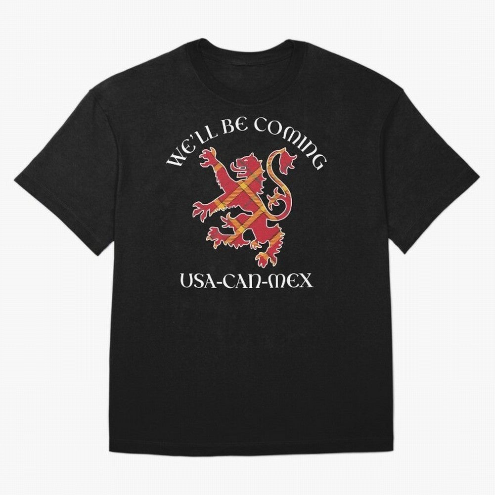 Scotland on Tour WC 2026 Oversized T-Shirt Represent the Passion of FIFA World Cup 2026 USA Canada Mexico Centered on Cristiano Ronaldo, Netherlands Energy, Retro Football Energy, Iconic Rivalries, Trophy Chase Drama and Stadium Atmosphere; Perfect