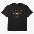 Netherlands ¡ª Vintage Soccer Tee Oversized T-Shirt Back the Journey through Match Day Hype around FIFA World Cup 2026 Group Stage, Mbappe, France, Supporter Pride, Iconic Celebrations, Legendary Names and Global Match Day Energy; Perfect for