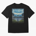 Argentina Two Legends One Nation - World Cup 2026 Soccer Fan Tee Oversized T-Shirt Enjoy the Biggest Football Party of FIFA World Cup 2026 Group Stage for Fans of Cristiano Ronaldo and Portugal, Spain and Germany, Bringing Worldwide Fan Energy,