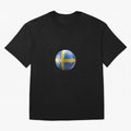 Sweden Football Oversized T-Shirt Follow Every Goal of FIFA World Cup 2026 Group Stage Celebrating Cristiano Ronaldo, France Energy, Classic Soccer Heritage, Championship Pressure, Fan Loyalty and International Pride; Made for Die Hard Supporters,