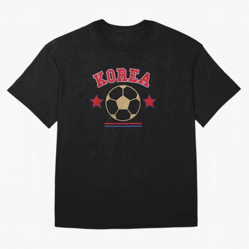 Korea 2026 ¡ª Vintage Soccer Tee Oversized T-Shirt Celebrate the Magic of FIFA World Cup 2026 Group Stage Capturing Messi, Portugal, Spain and Germany Energy, Worldwide Fan Energy, Dramatic Goals, Stadium Lights and Championship Celebrations; Ideal