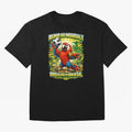 Brazil World Cup 2026 Macaw Fan Art Oversized T-Shirt Support Your Favorite Stars during FIFA World Cup 2026 USA Canada Mexico Spirit, Driven by England and Germany, Messi and Cristiano Ronaldo, Retro Football Energy, Iconic Rivalries, Trophy Chase