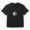 Qatar Flag Ball Oversized T-Shirt Mark Global Football Passion for FIFA World Cup 2026 USA Canada Mexico, Inspired by Messi, Spain and Netherlands, Champion Mindset, Group Stage Buzz, Knockout Tension and Passionate Fan Culture; Perfect for Fans,