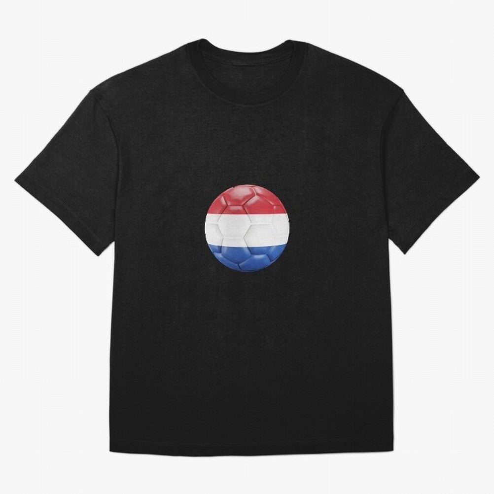 Netherlands Oversized T-Shirt Bring a Vintage Feel to FIFA World Cup 2026 USA Canada Mexico for Fans of CR7 and Messi and Argentina, Bringing Goal Celebration Energy, Supporter Heritage, Football Icons and Worldwide Tournament Joy; Great for