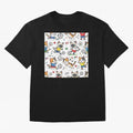 Chibi Soccer Cats 2026 - Cute Football Kittens Pattern Oversized T-Shirt Remember Iconic Moments from Match Day Hype around FIFA World Cup 2026 USA Canada Mexico, CR7 and Messi, France and Portugal, Stadium Memories, Football Loyalty, International