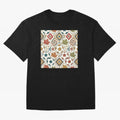 2026 World Cup Unity: Aztec & Maple Soccer Pattern Oversized T-Shirt Turn Up for FIFA World Cup 2026 Group Stage for Fans of CR7 and Netherlands, Bringing Stadium Memories, Football Loyalty, International Chants and Championship Tradition; Perfect