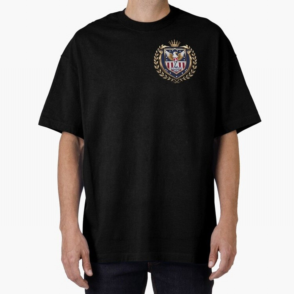 USA World Cup 2026 Oversized T-Shirt Show Support during Global Football Passion for FIFA World Cup 2026 Group Stage, Driven by Neymar, Brazil, Portugal and Argentina, Goal Celebration Energy, Supporter Heritage, Football Icons and Worldwide