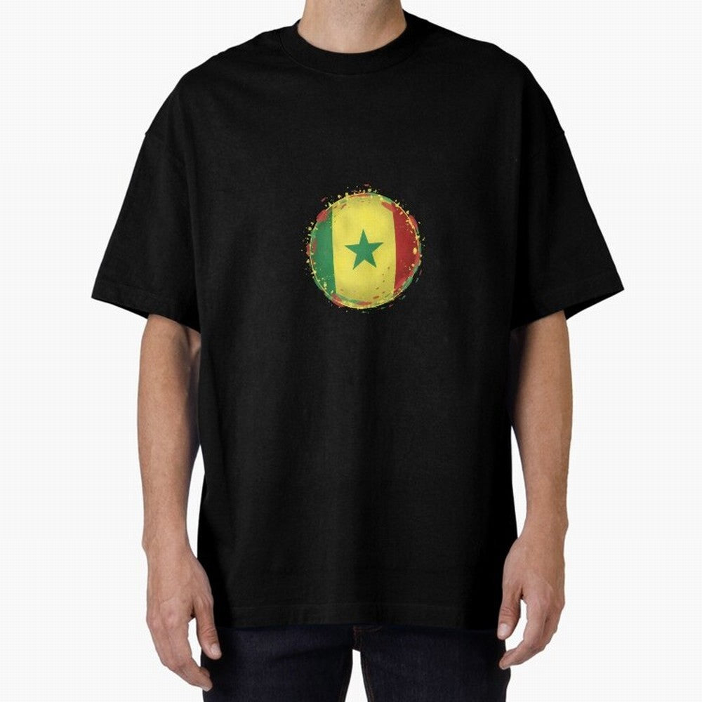 Senegal Oversized T-Shirt Represent Fans Who Live for Match Day Hype around FIFA World Cup 2026 Group Stage, Haaland, France, Vintage Soccer Flavor, Modern Football Stars, National Flags and Final Night Emotion; Made for Die Hard Supporters, Soccer