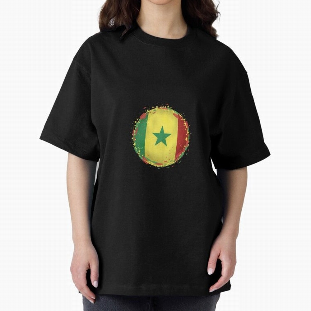 Senegal Oversized T-Shirt Represent Fans Who Live for Match Day Hype around FIFA World Cup 2026 Group Stage, Haaland, France, Vintage Soccer Flavor, Modern Football Stars, National Flags and Final Night Emotion; Made for Die Hard Supporters, Soccer