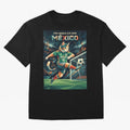 FIFA World Cup Mexico Oversized T-Shirt Show Match Day Excitement for Match Day Hype around FIFA World Cup 2026 USA Canada Mexico, Haaland and Mbappe, Argentina, France and Brazil, Global Supporter Spirit, Legendary Goals, National Colors and