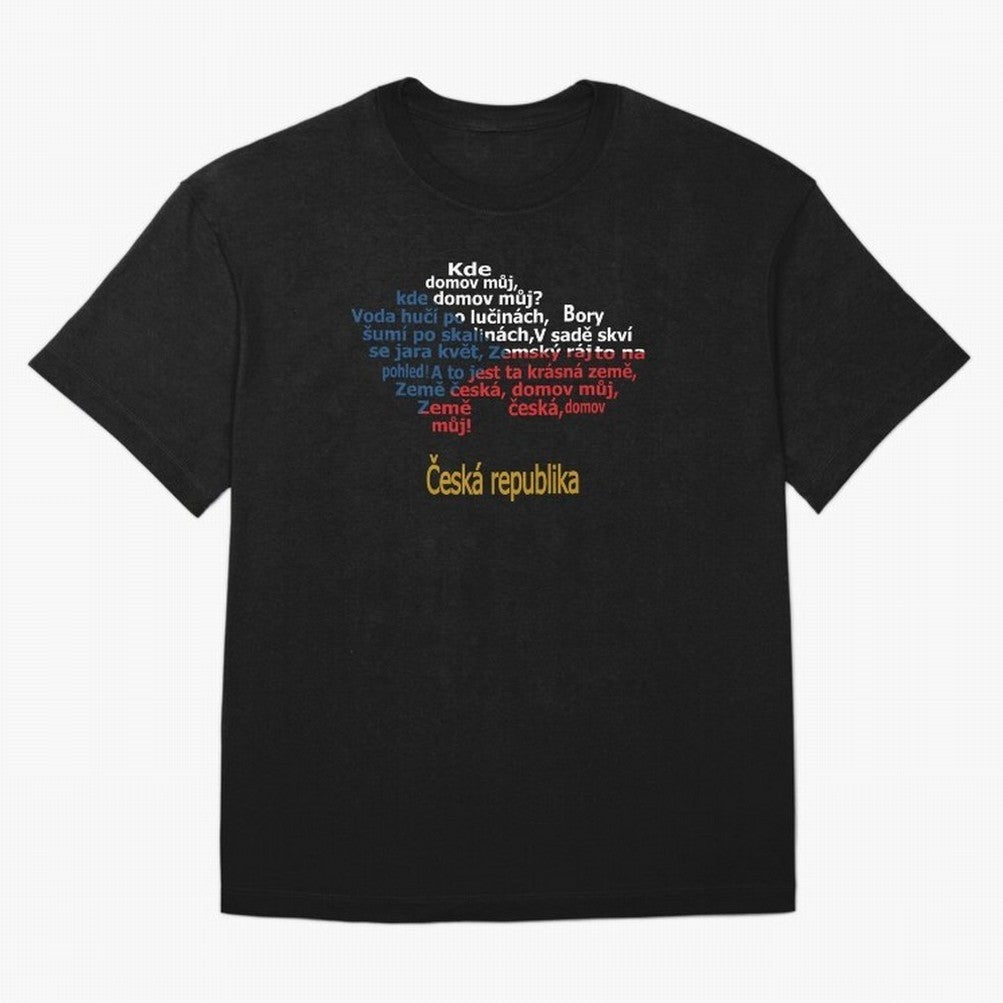 ?esk¨¢ republika (Anthem, map, and flag) Oversized T-Shirt Turn Every Weekend Toward FIFA World Cup 2026 USA Canada Mexico Centered on Haaland and Mbappe, Germany Energy, Football Festival Excitement, Trophy Ambitions, Country Rivalries and Star