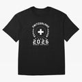 World Cup 2026 Switzerland Football Fan Swiss Supporter T-Shirt_85614346 Oversized T-Shirt Celebrate Supporters United by FIFA World Cup 2026 for Fans of Mbappe and Neymar and France and Portugal, Bringing Football Festival Excitement, Trophy