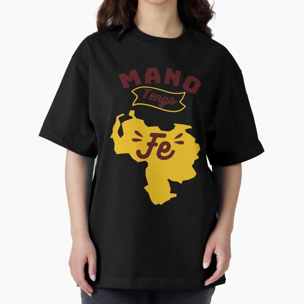 HAND I HAVE FAITH Oversized T-Shirt Support FIFA World Cup 2026 Group Stage Inspired by CR7 and Messi, Germany Energy, Goal Celebration Energy, Supporter Heritage, Football Icons and Worldwide Tournament Joy; Perfect for Fans, Collectors, Family