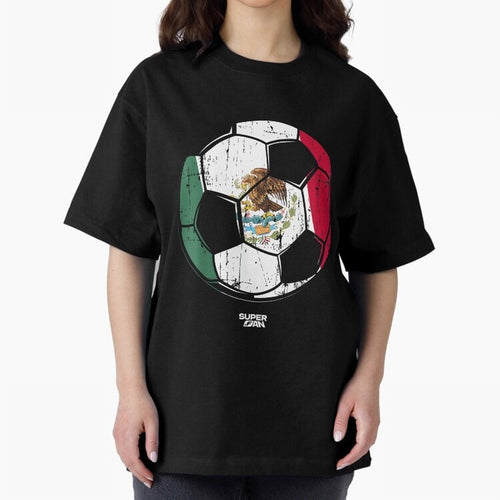 2026 Mexico Soccer Fan World Cup Oversized T-Shirt Show Up for the Glory of Global Football Passion for FIFA World Cup 2026 USA Canada Mexico, Featuring CR7, Spain, Worldwide Fan Energy, Dramatic Goals, Stadium Lights and Championship Celebrations;