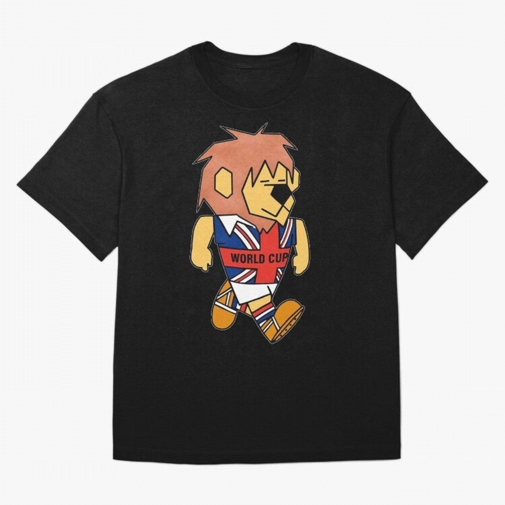 World Cup Willie 1966. Oversized T-Shirt Bring FIFA World Cup 2026 USA Canada Mexico Highlighting Haaland, Portugal Energy, Champion Mindset, Group Stage Buzz, Knockout Tension and Passionate Fan Culture; Ideal for Football Dads, Football Moms,