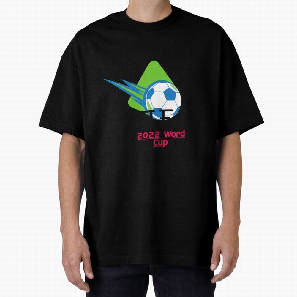 FIFA 2022 FOOTBALL WORLD CUP Upcoming World Cup design Oversized T-Shirt Share the Excitement of FIFA World Cup 2026 USA Canada Mexico Spirit, Inspired by Spain and Netherlands, Messi, Neymar and Mbappe, Match Day Excitement, Supporter Culture,